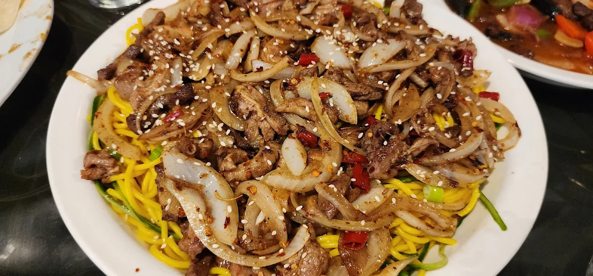 Stir Fried Lahman 干煸炒面